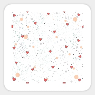 Heart Pattern Sticker